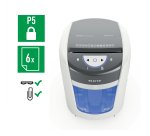 Distruggidocumenti Leitz IQ OptiMax 225 P5 15L Home Office