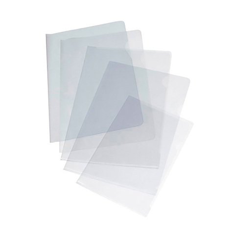 Dossier uñero PVC liso FOLIO 150 micras transparente Grafoplas - Caja de 100