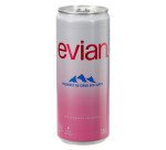 Eau minérale Evian 33 cl - 24 canettes