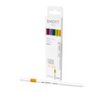 Uni Ball EMOTT Retro Colors Filzstift feine Schreibspitze - Set mit 5 verschiedenen Farben