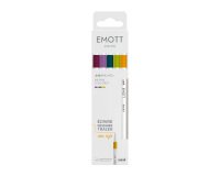 Uni Ball EMOTT Retro Colors fijnschrijver - Etui met 5 assorti kleuren