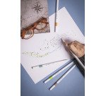 Uni Ball EMOTT Natural Colors fijne viltstift - Set met 5 verschillende kleuren