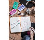 Stylo feutre Uni Ball EMOTT Candy Pop écriture fine - Pochette de 5 couleurs assorties