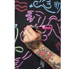 Marqueur Posca PC5BR couleurs assorties pointe pinceau 1 à 4 mm - Pochette de 8
