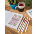 Uni Ball EMOTT Retro Colors viltstift fijn schrift - Set van 16 verschillende kleuren
