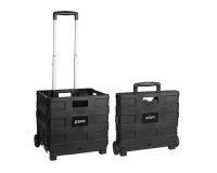 Chariot de transport pliable PAVO avec caisse intégrée – Charge max. 35 kg