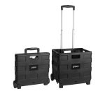 Chariot de transport pliable PAVO avec caisse intégrée – Charge max. 25 kg
