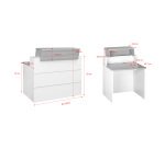 Banque d'accueil haute Quadri