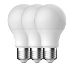 Ampoule LED - E27 - 8,6 W - Standard - Lot de 3