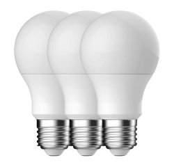 Ampoule LED - E27 - 8,6 W - Standard - Lot de 3