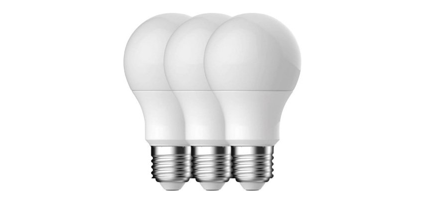 LED-lamp - E27 - 8,6 W - Standaard - Set van 3 stuks