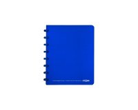 Atoma Trendy schrift A5 - 144 pagina's - gelijnd - transparant blauw