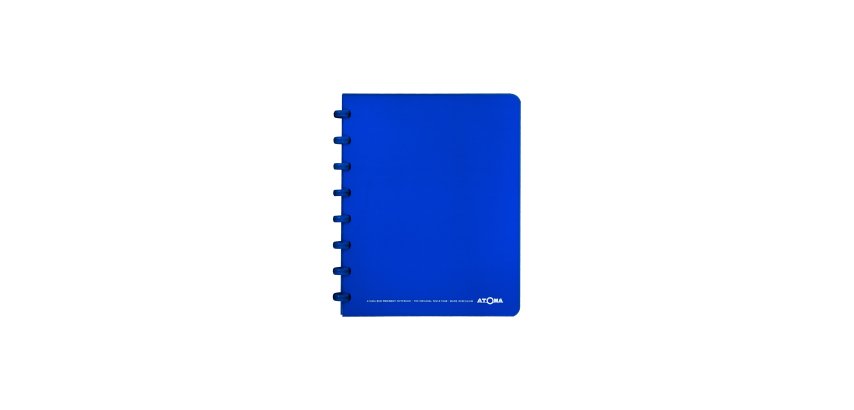 Atoma Trendy Notzibuch A5- 144 Seiten - liniert - transparentes Blau