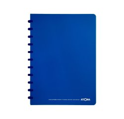 Atoma Trendy notebook A4 - 144 pages - ruled - transparent blue