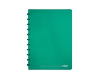 Atoma Trendy schrift A4 - 144 bladzijden - gelijnd - transparant turkoois