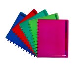 Cahier spirales Atoma A4 - petits carreaux - 120 pages