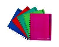 Cahier spirale Atoma combiné 24 x 29,7 cm - petits carreaux - 120 pages