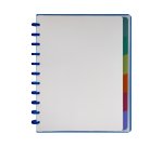 Cahier spirales Atoma A4 - petits carreaux - 120 pages