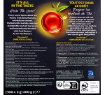 Thé noir Earl Grey Lipton Energise - Boîte de 100 sachets