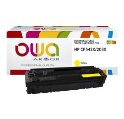 owa Toner per Hp 203X CF542X giallo