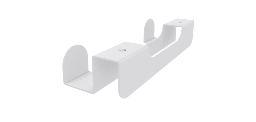 Double patère blanc Silencia