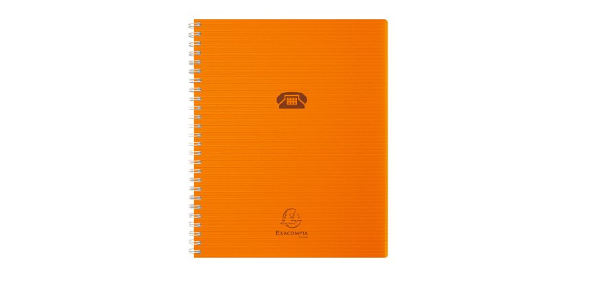 Carnet d'adresses Linicolor 18.5 x 22.5 cm - Couleurs assorties