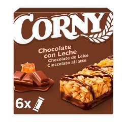 Barritas Corny Chocolate con leche - Caja de 6 unidades