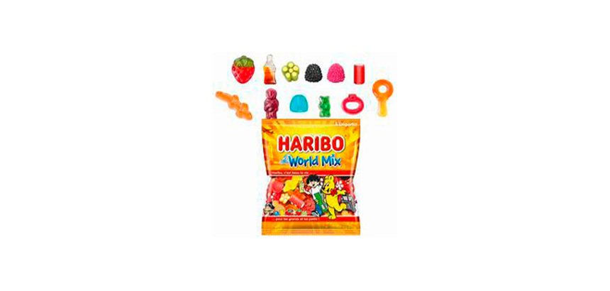 Caramelos de goma HARIBO WOLD MIX