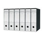 Registratore Protocollo dorso 8 cm Oxford Esselte in cartone 2 anelli A4 bianco 5+1 pezzo in omaggio
