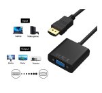DLH câble adaptateur HDMI Mâle vers VGA Femelle noir