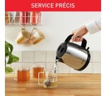Bouilloire sans fil Tefal 1,7 L inox