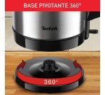Bouilloire sans fil Tefal 1,7 L inox