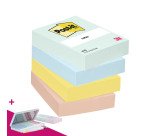 Notes repositionnables couleurs Beachside Post-It - bloc de 100 feuilles - Pour l'achat de 36 notes = 1 palette OFFERTE
