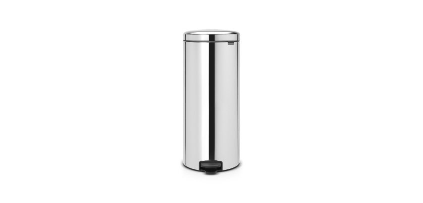 Papelera metálica con pedal 30L Brabantia NewIcon