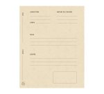 Packet of 25 pre-printed pleading folders Exacompta - 25x32 - color
