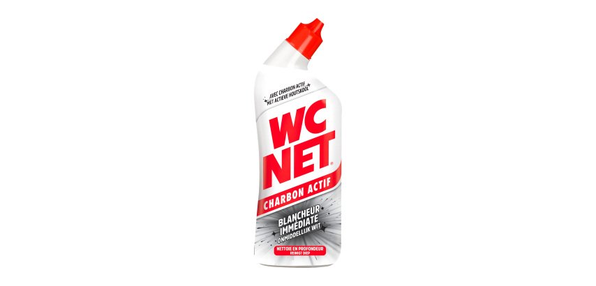 Gel WC Net Aktivkohle - Flasche 750 ml