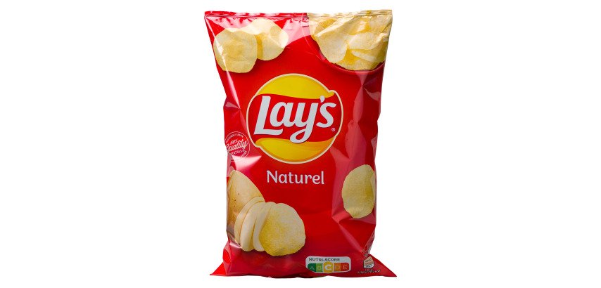 Lay's Natural Chips - 145 g Bag