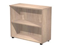 Mobile basso a giorno l 80 x p 35 x h 72 cm colore rovere canadese