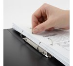 Classeurs recyclé à 2 Anneaux Rapesco Eco A4 - Dos de 3,8 cm noir - Lot de 10