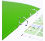 Classeurs recyclé à 2 Anneaux Rapesco Eco A4 - Dos de 3,8 cm couleurs assorties - Lot de 10