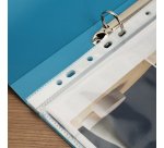 Pochettes perforées Rapesco Eco A4 polypropylène 6/100e recyclé - Boîte de 100