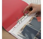 Pochettes perforées Rapesco Eco A4 polypropylène 6/100e recyclé - Boîte de 100