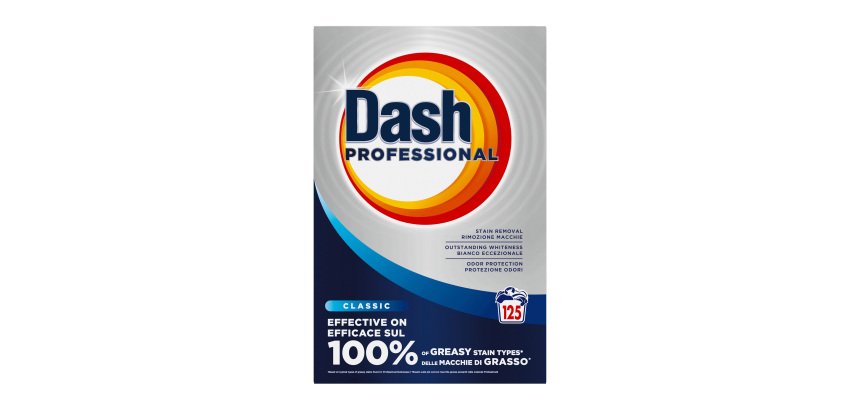 Dash Professional washing powder regular - Box of 6.25kg - 125 doses