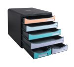 Module de rangement Exacompta Big Box Maxi 6 tiroirs