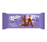 Sticks de galleta bañada en chocolate con leche Milka 112 g