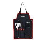 Delantal con accesorios para Barbacoa Bergner