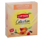 Thés parfumés Lipton - Coffret de 180 sachets fraicheur