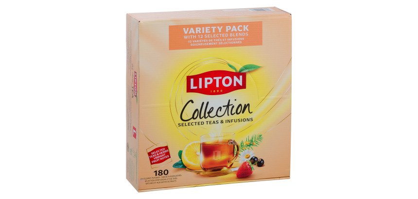 Thés parfumés Lipton - Coffret de 180 sachets fraicheur
