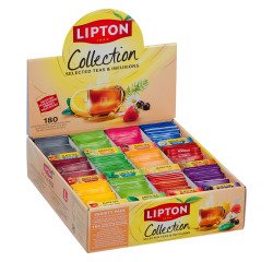 Thés parfumés Lipton - Coffret de 180 sachets fraicheur