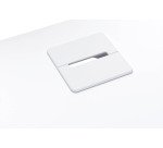 Obturateur passe-câbles carré diamètre 80 mm - lot de 2